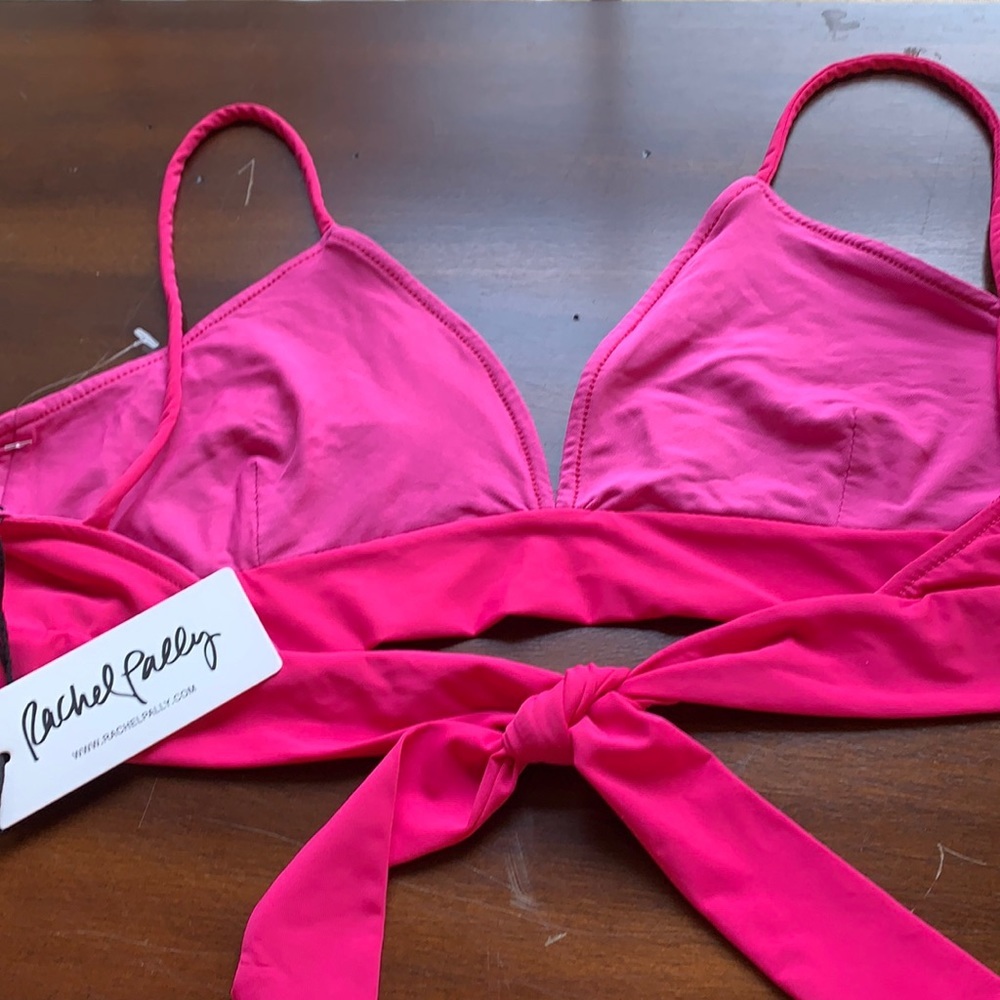 NWT Rachel Pally Curacao Bikini Top in Rosette S - Picture 3 of 4